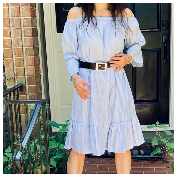 BOHO CHIC OFF THE SHOULDER TUNIC DRESS - Picture 9 of 14